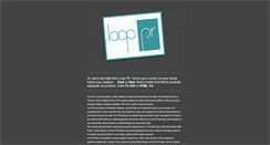 Desktop Screenshot of loop-pr.co.uk